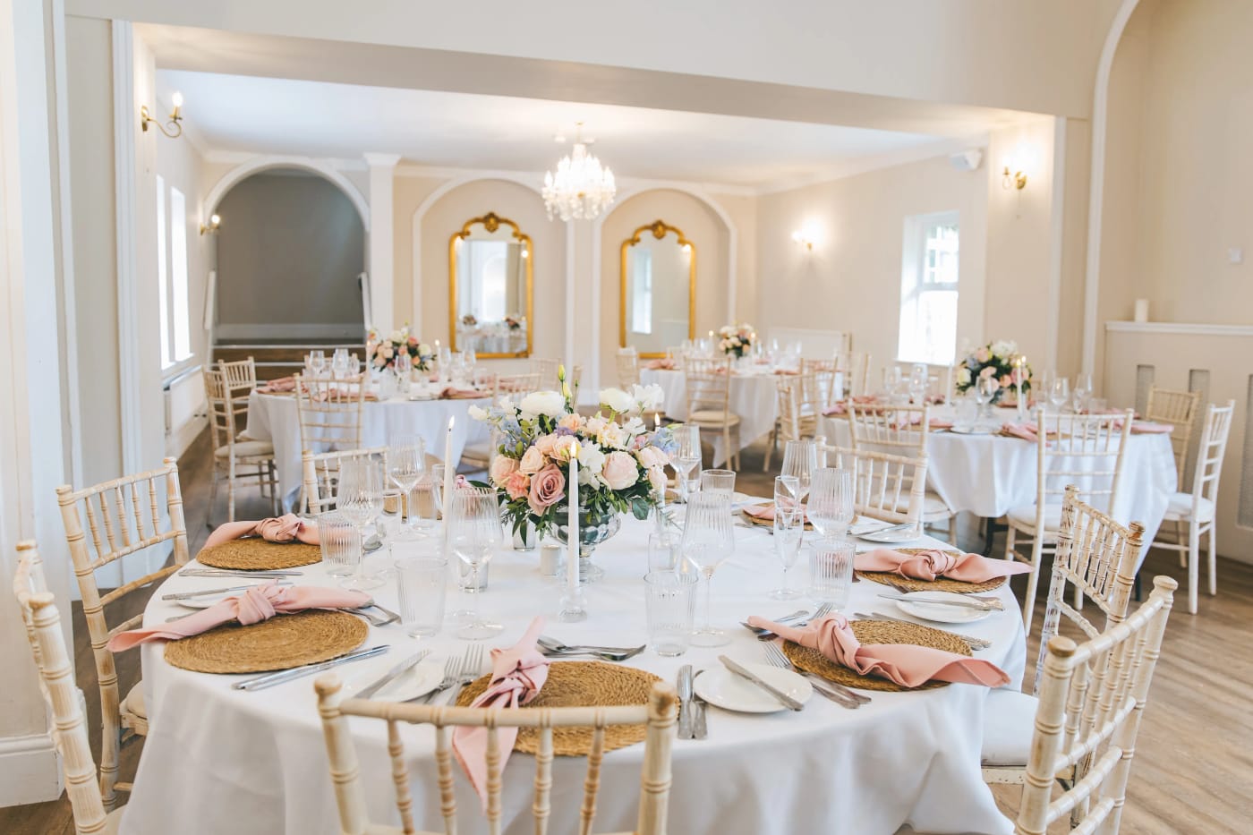 Confetti celebration at Woodland Manor